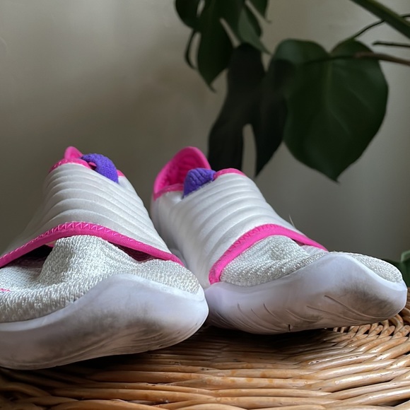 Nike free 3.0 platinum flyknit lightweight running/training sneakers - Picture 9 of 10